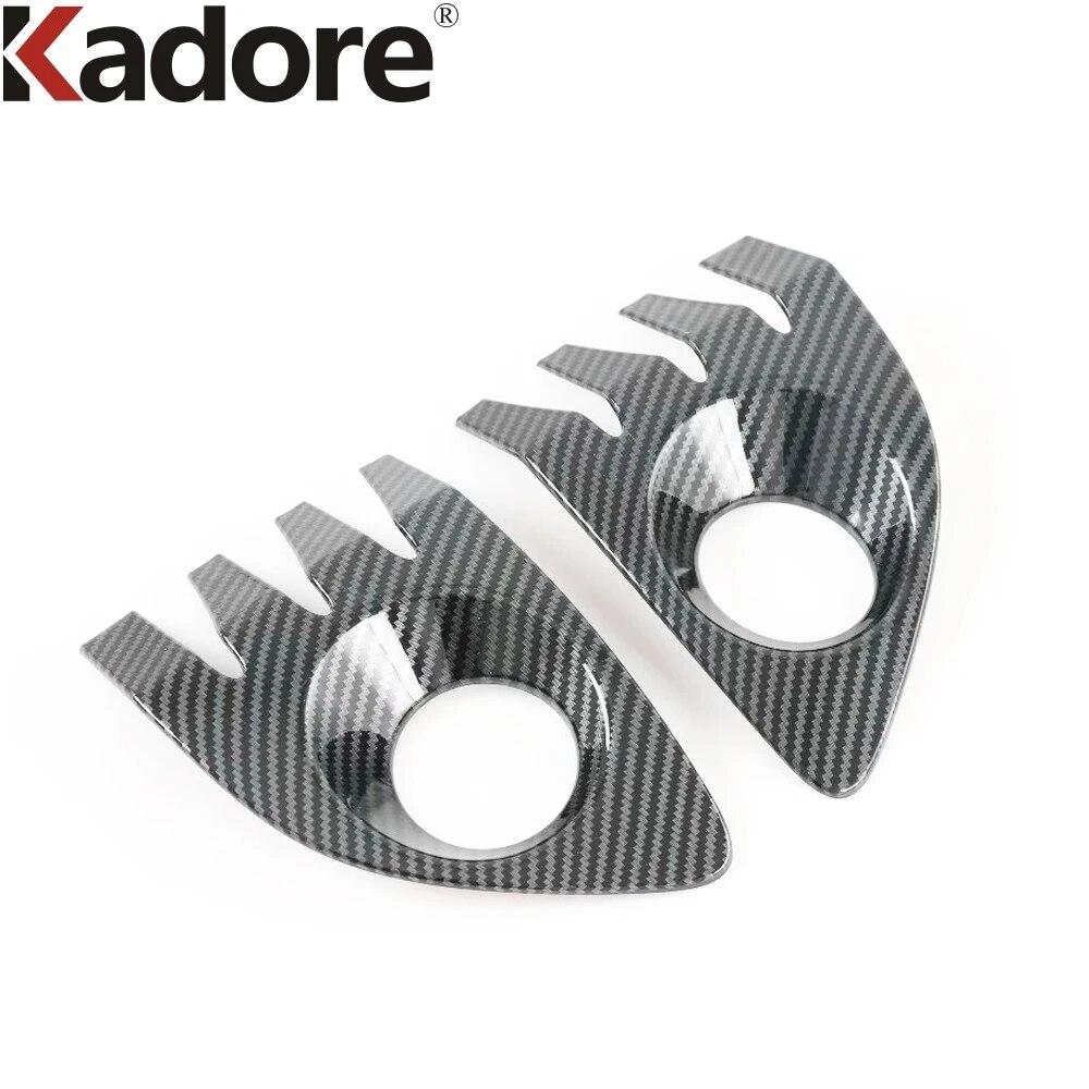 Front Fog Light Lamp Cover Trim For Toyota Corolla Cross    2022 2023 Chrome Foglight Frame Trims Car Accessories