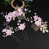 4pcs Handmade Retro Hair Jewelry Artificial Flower Wedding Hair Fashion Headdress  Gift