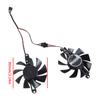 Universal 80mm 4Pin Cooling Fan Replacement Part for Kinology RX580 2048 Graphics Card Cooling Fan Management Accessories
