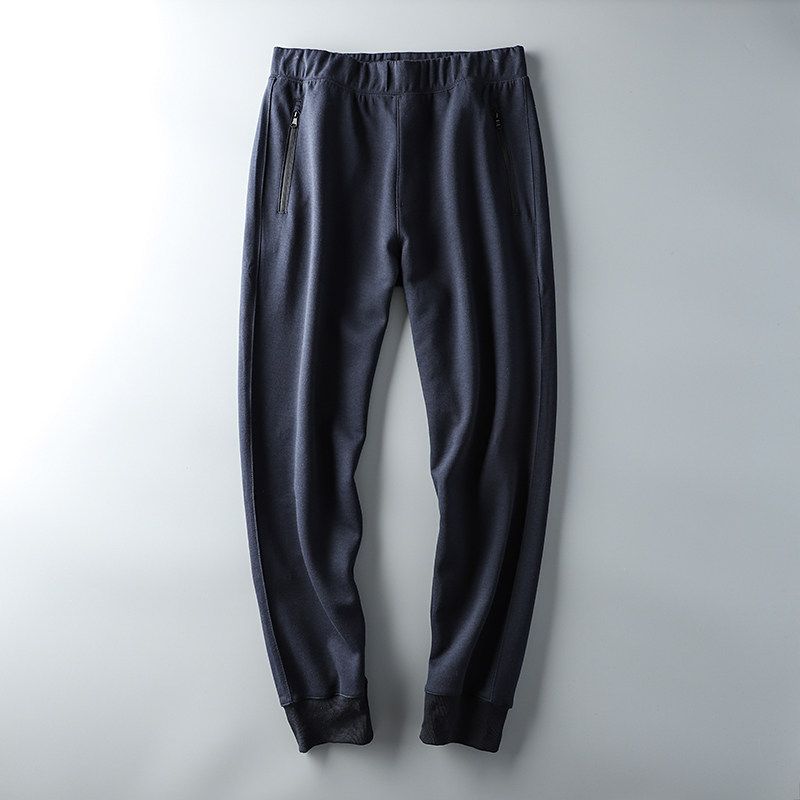 Export Tail Single Men's Cut Label Cattle Goods Sports Pants Jogger Pants Silm Closed Pants Export Original Order Spring and Autumn Casual Trousers