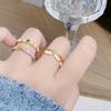 Xiaoxiangfeng Enamel Dripping Oil Opening Ring, High-End Sense, Fashion Niche Temperament, Light Luxury Index Finger Ring, Female