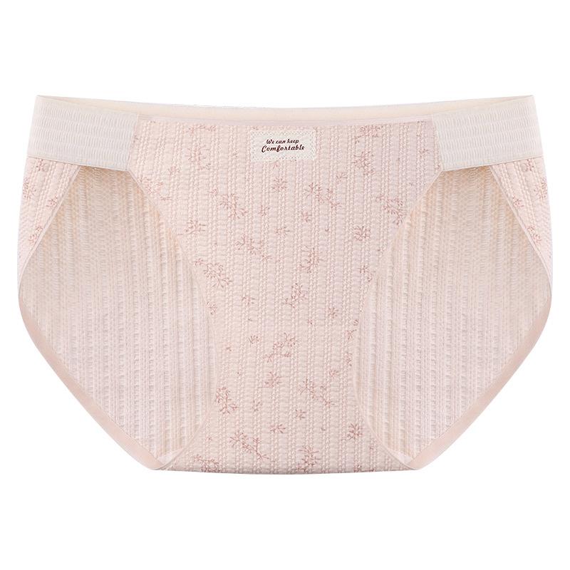 Plus Size Women's 10A Cotton Antibacterial Crotch Breathable and Gently Tucked High Waist Briefs