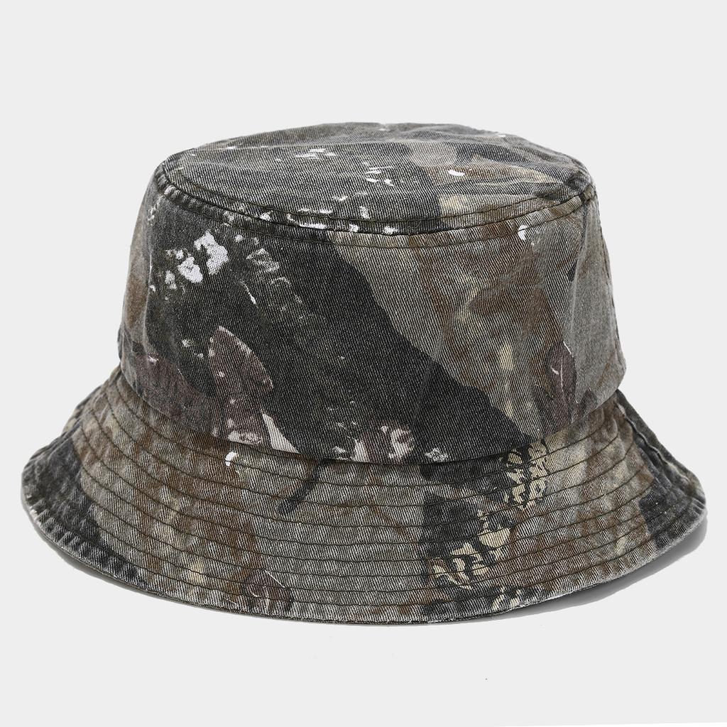 Customizable logo Casual Fashion Reversible Bucket Hat Camouflage Leopard Design Waterproof Quick Dry Outdoor Fisherman Hat