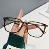 Tr Anti-Blue Glasses, Men'S And Women'S Flat Glasses, Plain Face, Small Face, Can Be Matched With Myopia 7267 Square Glasses