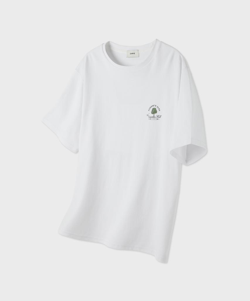 LEARVE The Garden Hill Farmers Club Print T-Shirt