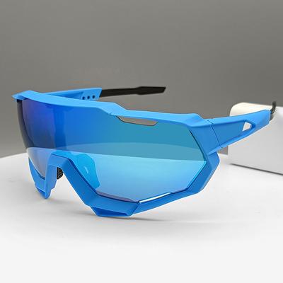 Neue Fahrrad-Reitbrille für Herren, Outdoor-Sport, winddicht, taktische Brille, modische Lauf-Sonnenbrille