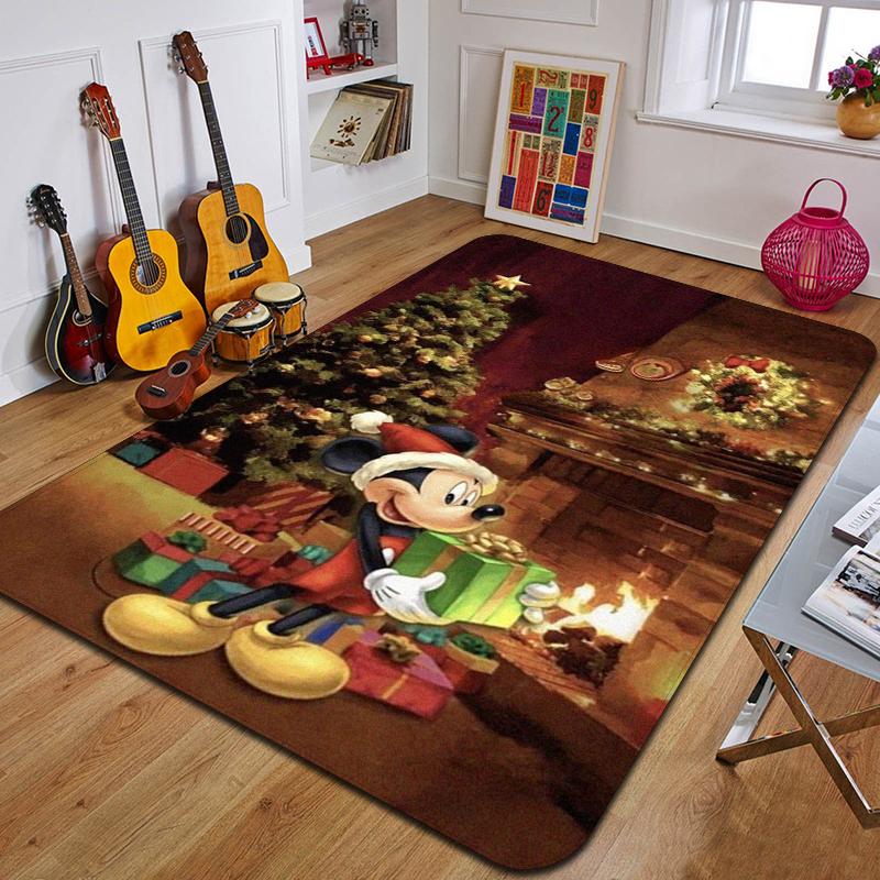 D-Donald Duck Gedruckter Teppich Mode Yoga-Matte Schlafzimmer Dekoteppich Wohnzimmer Badezimmer Dekorative Fußmatte Geburtstagsgeschenk