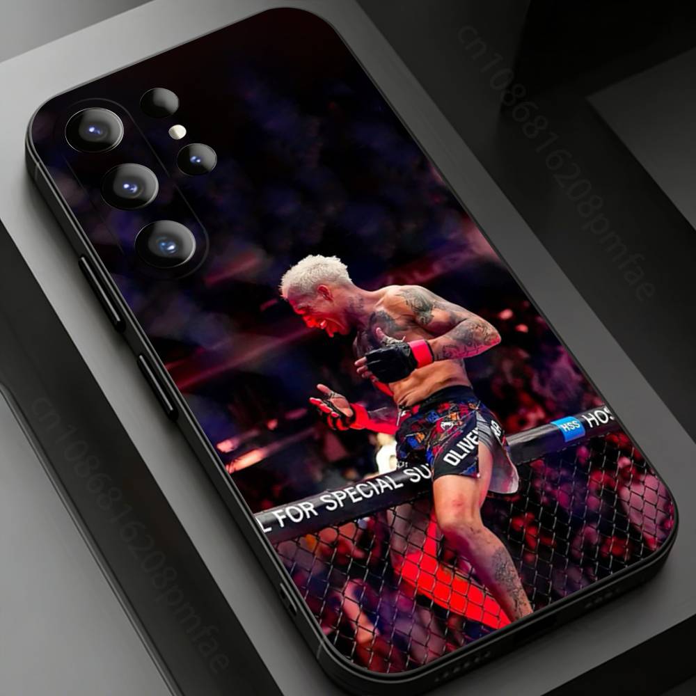 

Чехол для телефона U-Ufc Charles Oliveira для Samsung Galaxy S20, 23 Ultra S24, 22 Plus S25, 26, 21FE TPU Samsung S26Plus
