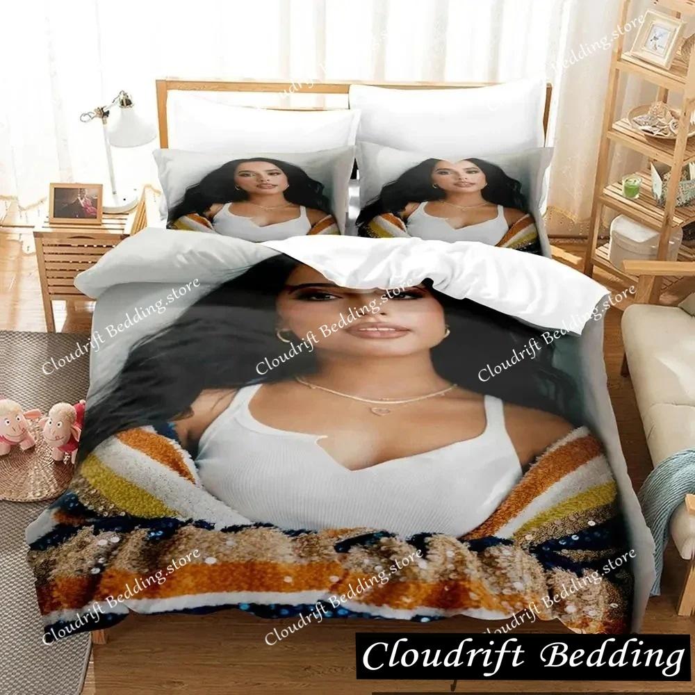 3D Print Sexy Girls Becky G Bedding Set Duvet Cover Bed Set Quilt Cover Pillowcase Comforter King Queen Size Boys Adult Bedding