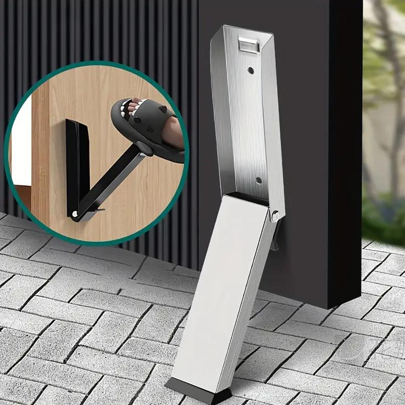 Heavy-duty Folding Door Stopper Door Entrance Windproof Door Gap Stopper Anti-collision Safety Door Blocking Door Top Door Device