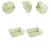 2 Pieces Desktop Storage Basket Toy Organizer Bin Home Bins Multiuse Pencil for