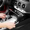 YOUTOOCAR Carbon Fiber Pattern Climate Control Panel Trim Frame Cover Compatible with Kia Stinger 2018-2023 Accessories