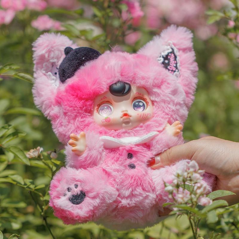 Yumi Hug Together Sleep Series Plush Keychain Blind Box Cute Vinyl Doll Figures Collectible Toys Birthday Gifts