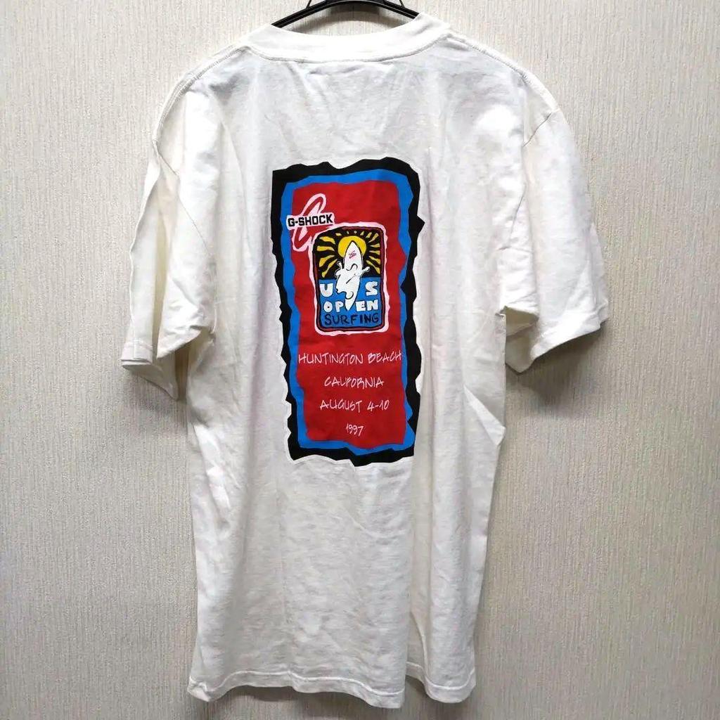 [USED] Extremely rare CASIO G-Shock US Open Surfing T-shirt