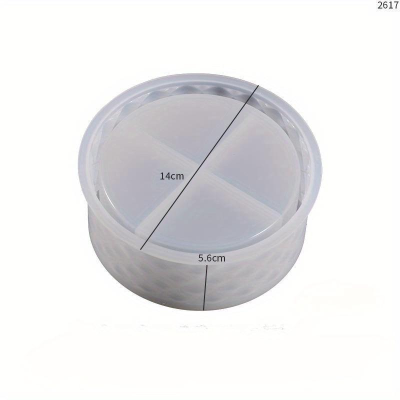 Diy Kristall Tropfen Form Harz Gips Leder Plaid Bogen Knoten Lagerung Box Form Schmuck Tisch Silikon Form