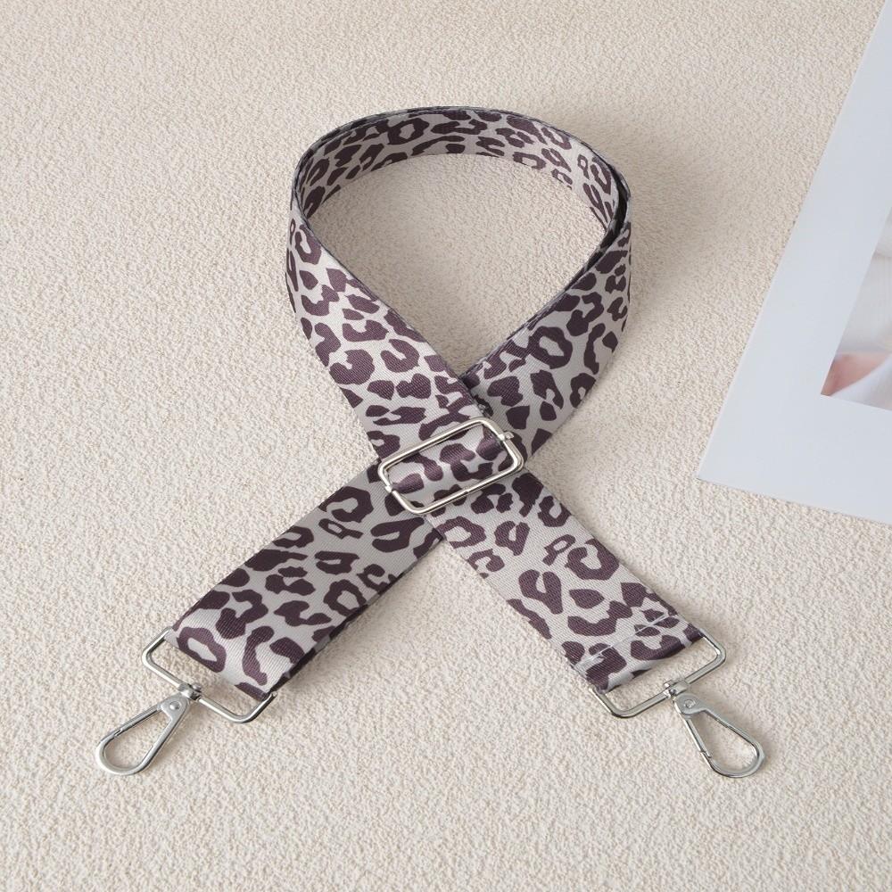New 1.8cm Width Crossbody Strap Polyester Durable Leopard Print Strap Adjustable 71-111cm Bag Straps Bag Accessories