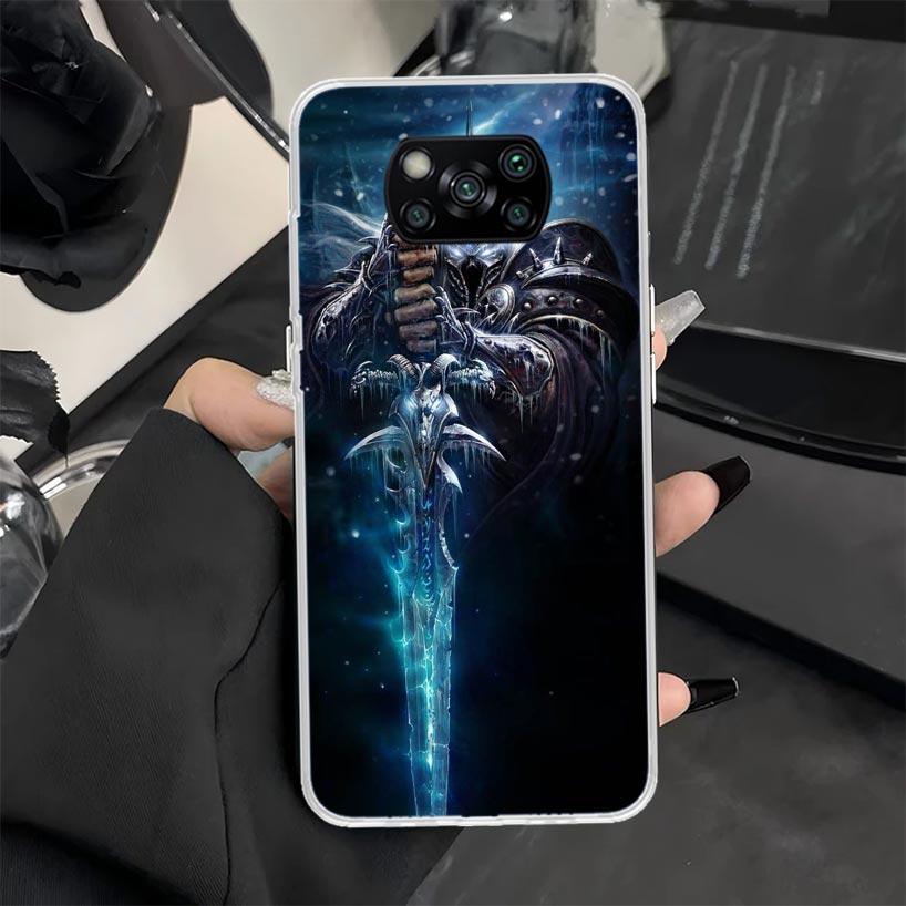 W-World Of W-Warcraft W-Wow Phone Case for Xiaomi Poco X7 X6 X5 X3 Pro X4 Nfc F7 Ultra F6 F5 F4 Gt M6 M5S M4 M3 Soft Silicone Co