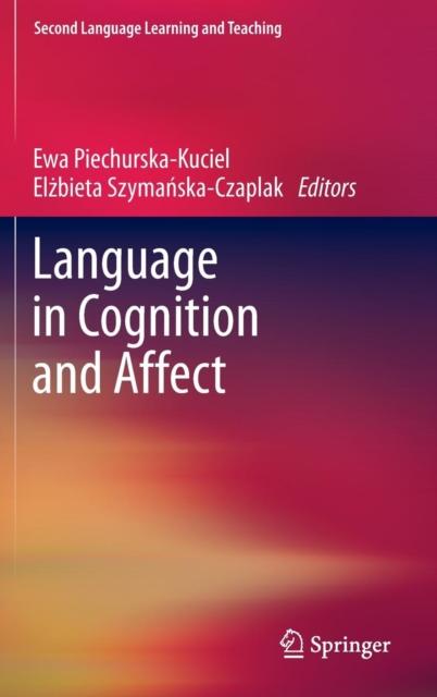 The Language In Cognition and Affect Book
