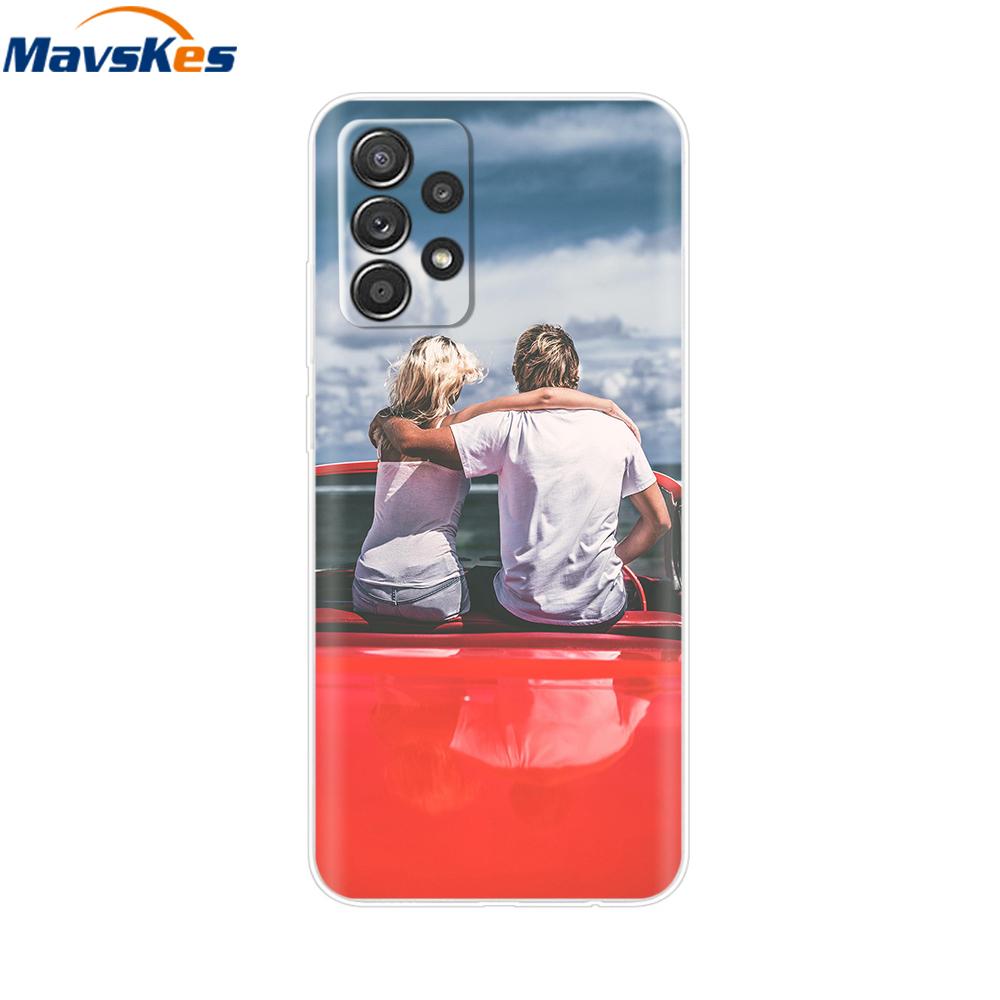 Für Samsung A52S 5G Hülle Niedliche Maus Blume Bemaltes Cover Klare Silikon Handyhülle Für Samsung Galaxy A52 A 52 52S 5G Weiche Taschen