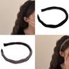 Häkelstirnband im koreanischen Stil für Mädchen Elegantes Maillard-Stirnband Haarstyling Haarreif High-Skull-Haarband Haarschmuck