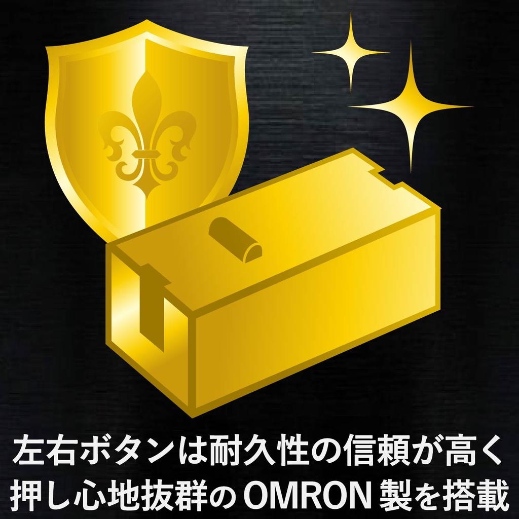 ELECOM USB Gaming Mouse Wired 14 Buttons 3500dpi Hardware Macro Compatible [DUX] M-DUX50BK