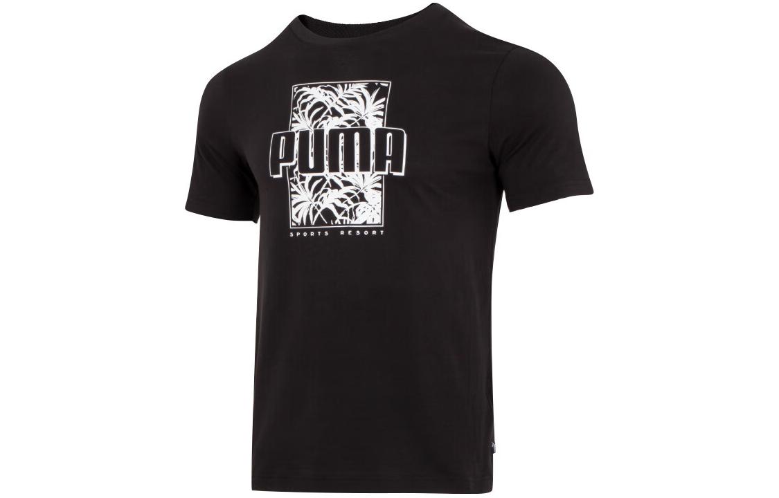 PUMA Palm Resort T Shirt Men s Black 684778-01 2XL