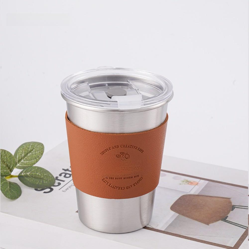 with Straw Coffee Cup Durable Travel Mug New Water Cup  Outdoor