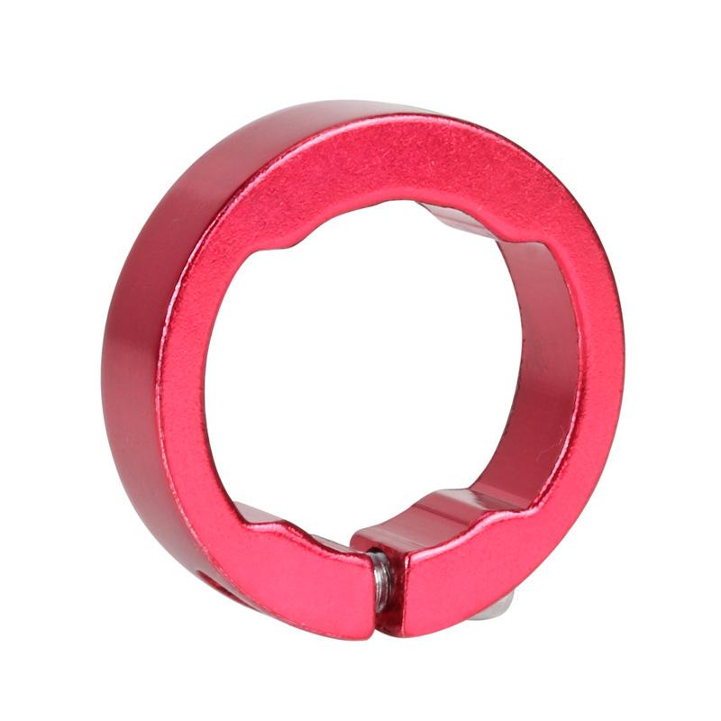 2 Stück Fahrradgriffe Ring Aluminiumlegierung Fahrradgriffe Endfeststellringe MTB Lenker Für Fahrradteile