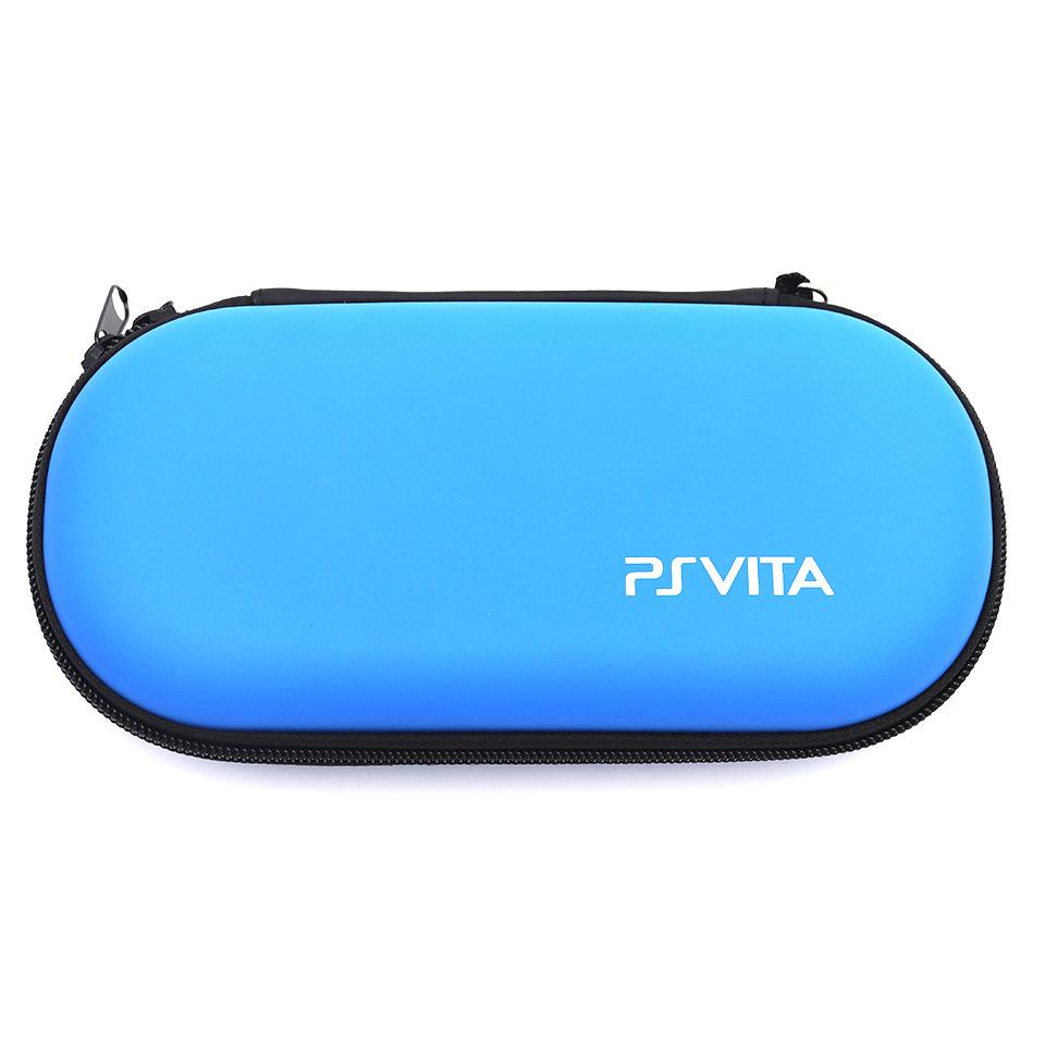 EVA Anti-shock Harde Koffer Tas Voor Sony PSV 1000 PS Vita GamePad Voor PSVita 2000 Slim Console Draagtas Voor SF2000 Handheld Game blauw