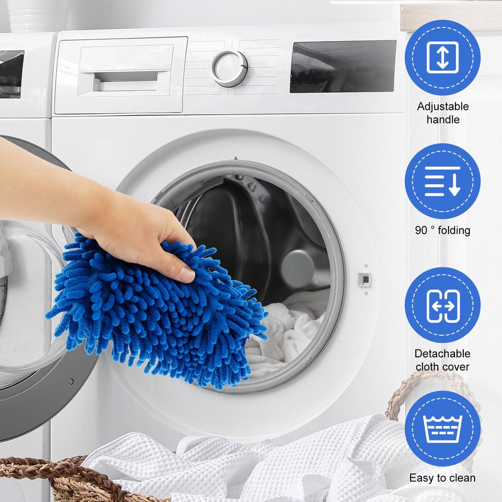 Ceiling Fan Cleaner Duster Bendable Home Cleaning Tool Reusable Flexible Car Duster for Household Appliances Blinds Bookshelves