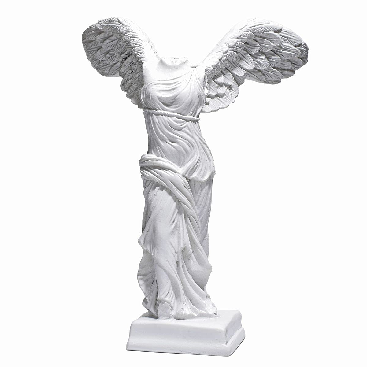 

Victory of Samothrace Plaster Louvre Goddess of Interior Object Statue-Style Figure, Museum, Victory, (14.8cm) [Used] белый