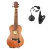Quick Mount Guitar Transducer Suitable for Electric Ukulele and Percussion Instruments Ergonomic Design Nonslip Grip