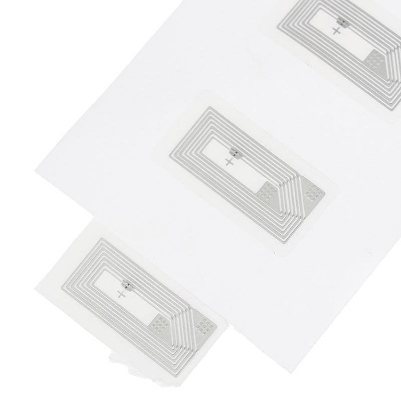 100 Stücke Nfc Chip Ntag213 Aufkleber Nass Inlay 2*1 cm 13,56 Mhz Rfid Ntag213 Label Tag