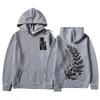 2025 Chic Printed Casual Sports Hooded Sweatshirt for Men/Women