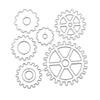 Gearwheel Cutting Dies Metal Stencil Decoration Home School Handmade