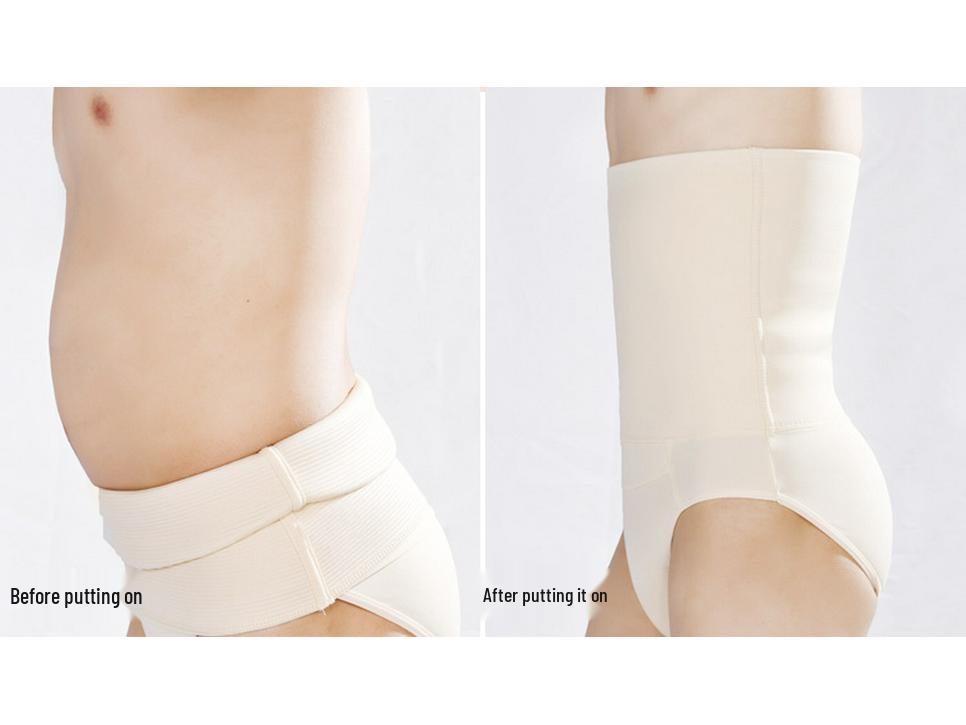 Mandino Unisex Cross-Dressing Waist and Stomach Shaper Underwear for Men and Women
