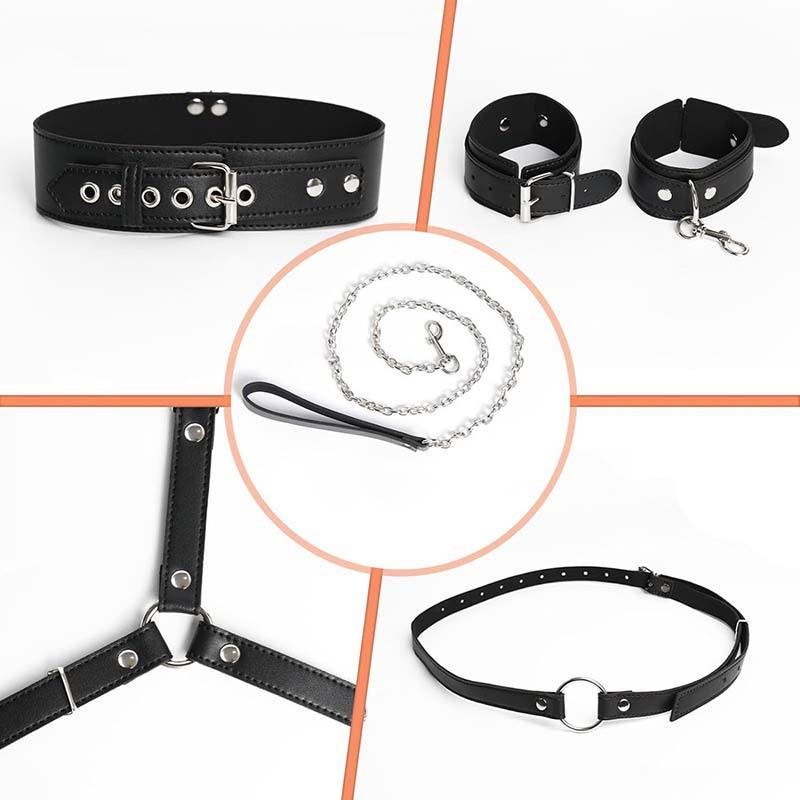 Adult Sex Toys Bundled SM Female Sexy Thigh One-piece Bondage Clothes Straps Alternative Sex Tools