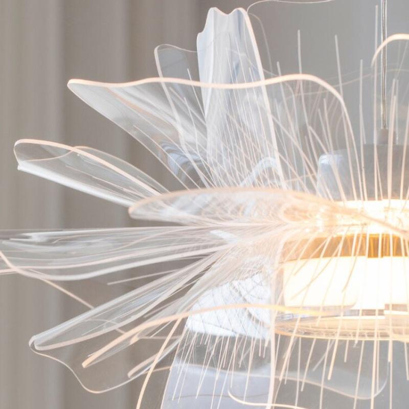 Candelabru Modern Minimalist Sufragerie Lampă Petale Creativă Dormitor Lumină Lămpi de lux