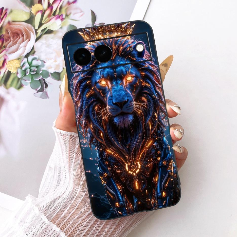 For Google Pixel 7A Case Pixel7 Pro Luxury Flower Butterfly Painted Cover Soft Silicone Case For Google Pixel 7 Pro Pixel7A Bags