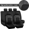 Car Seat Cover Full Set Cloth Universal Polyester Breathable Washable Suitable For Car Truck Van Suv Car Accessories