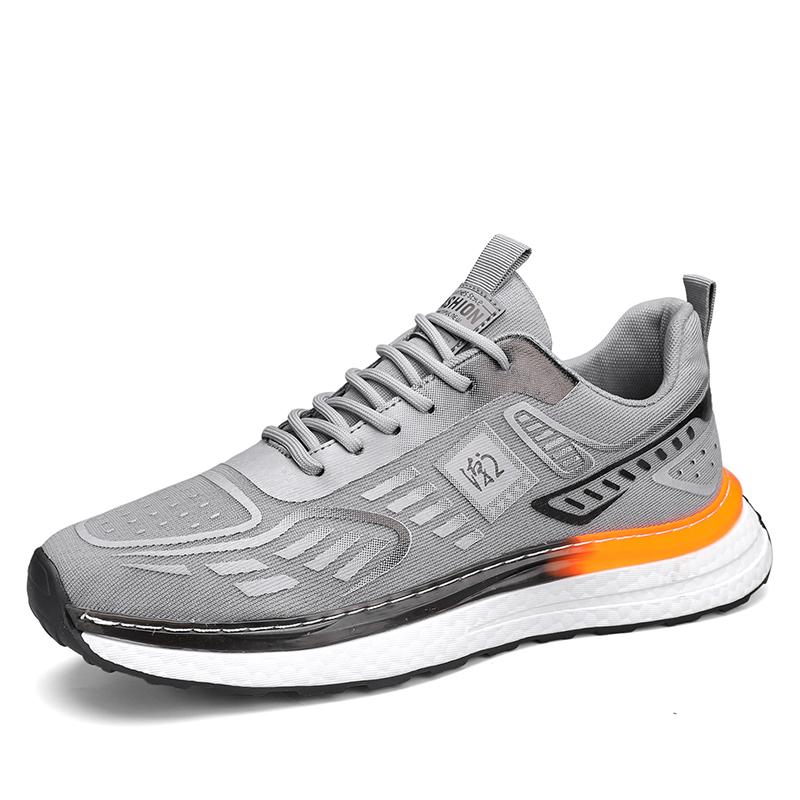 Men's breathable mesh sports shoes summer non-slip soft-sole comfort outdoor casual running shoes fashion student exam sneakers