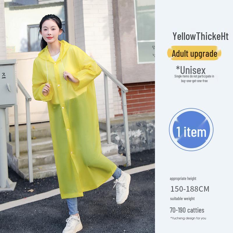 Children's Thick Disposable Raincoat for Outdoor Activities - Hiking, Camping, School, and Amusement Parks