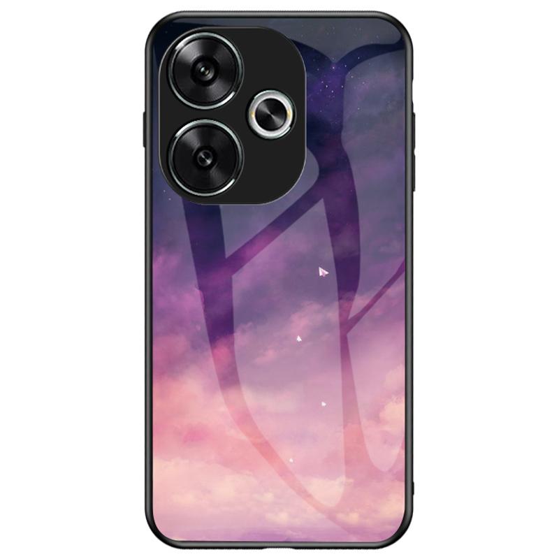 

Для Xiaomi Redmi Turbo 3 5G чехол тонкий закаленный стеклянный чехол для телефона Dream Starry Sky