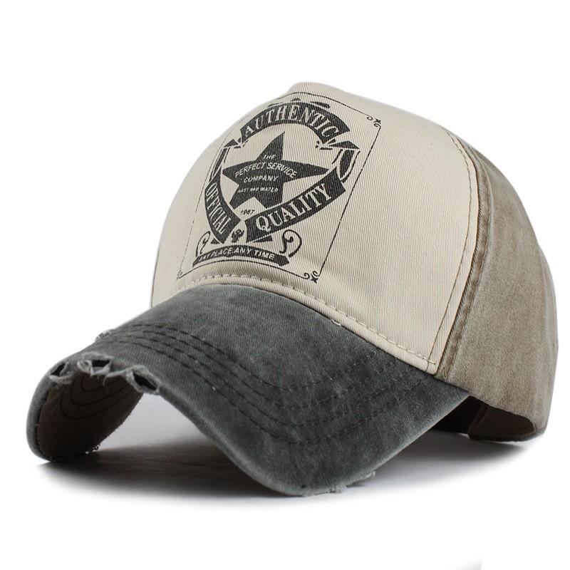 Pure Cotton Color Matching Baseball Cap Neutral Casual Cap Adjustable Sun Hat Four Seasons Wide Brim Hat Casual Versatile