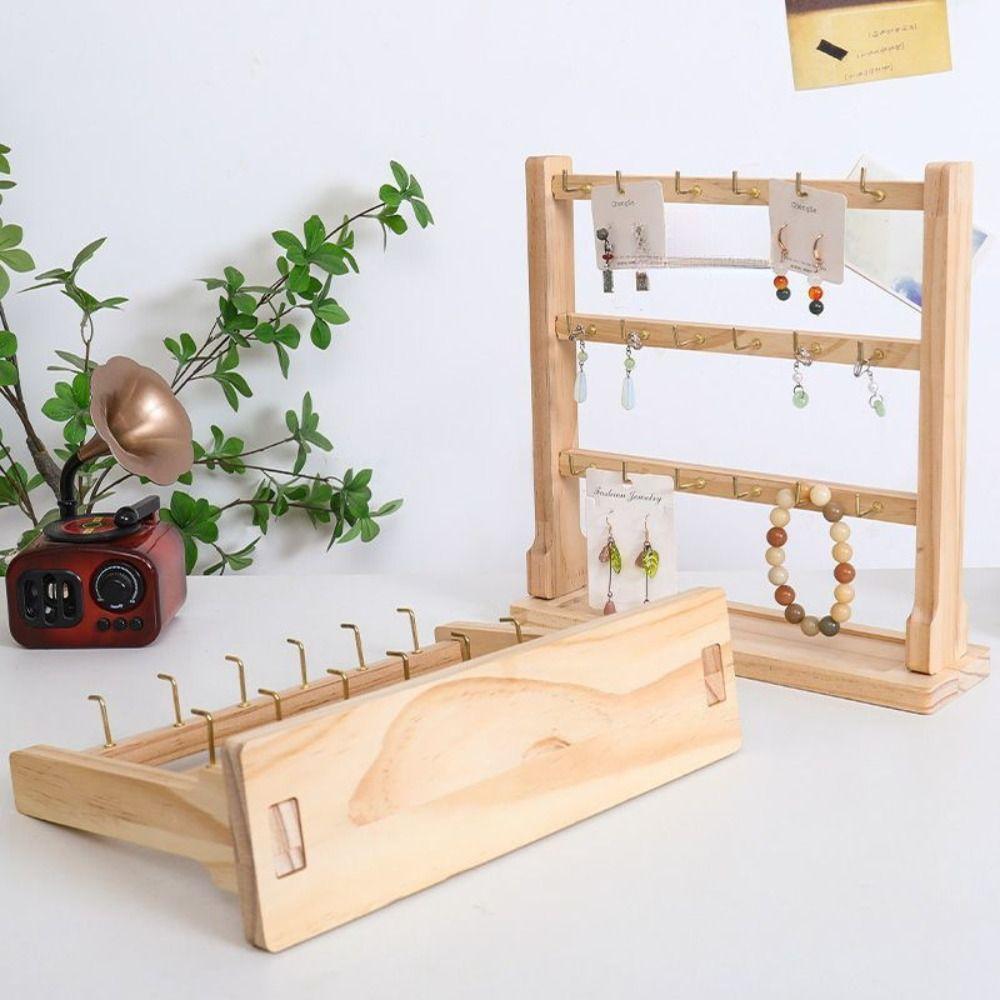 Stable Structure Jewelry Storage Rack Stylish Bracelet Necklace Organizer  Watches Holder