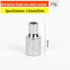 1/4" Chrom-Vanadium-Stahl Sechskant-Steckschlüsselsatz mit verlängertem Schlüssel und Sechskantkopf