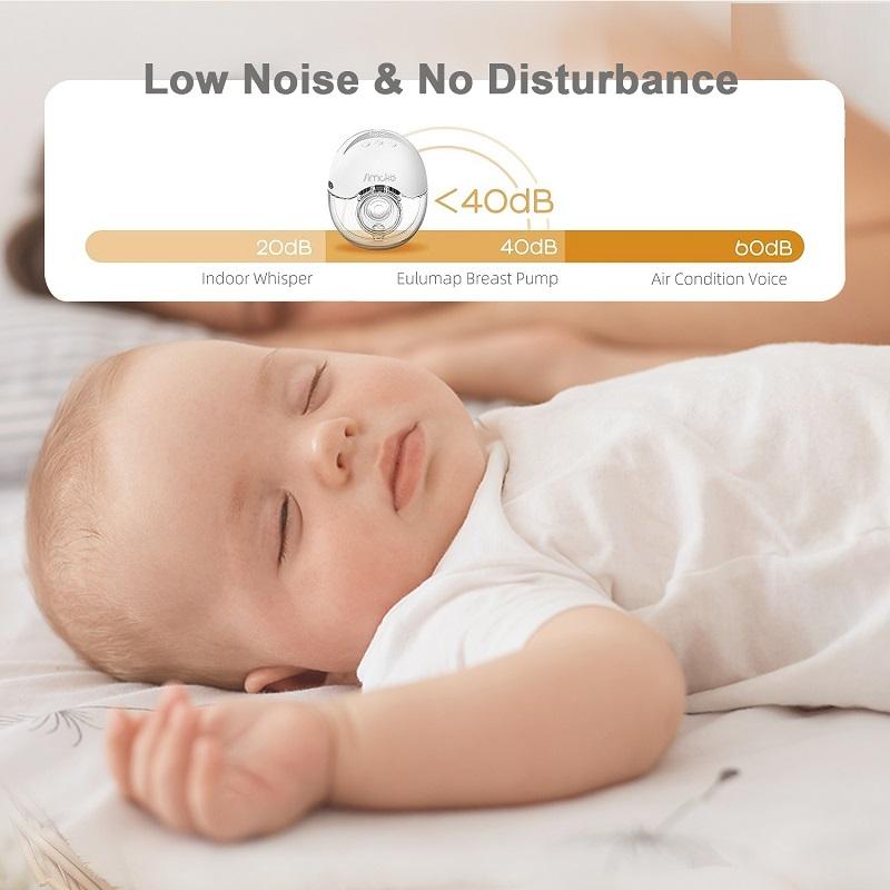 Inteligentní nositelná silikonová Humalactor elektrická odsávačka mateřského mléka pro zvětšení Unikátní přenosná hands-free nositelná odsávačka mateřského mléka s LED displejem