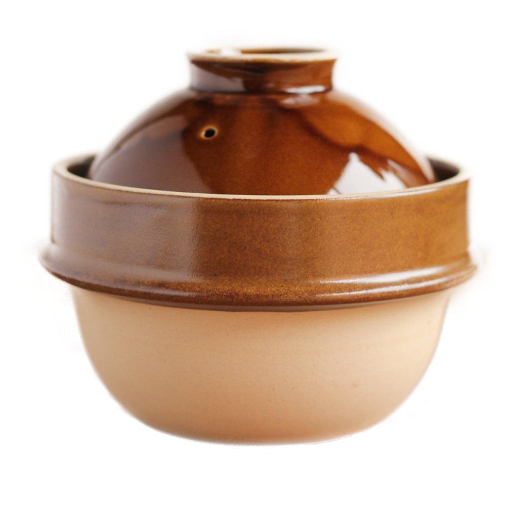 Tsukamoto Earthenware Pot, Ame (Candy Color), 280ml, Mashiko Ware, Kamacco, 1-cup Capacity, KMC-1