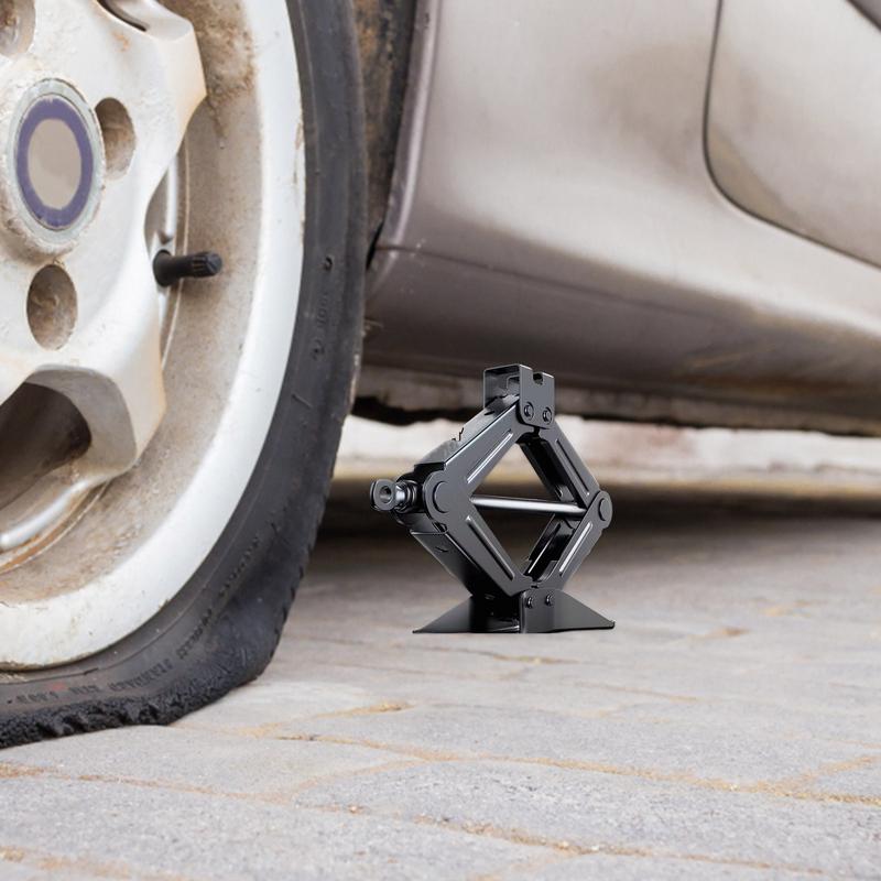 New Car Jack 2T Portable Labor-saving Hand-cranked Car Scissor Jack Car Repair And Tire Replacement Special Tool For Car SUV