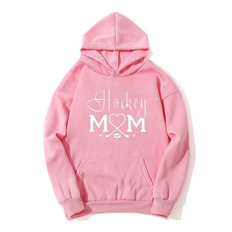 Women's Autumn & Winter Letter Print Hoodie Sweatshirt - Casual Baseball Mom Style